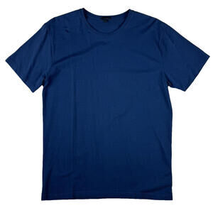James Perse Short Sleeve T-Shirt Pima Cotton Blue Size M